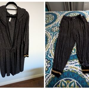 final weeks, bundle & save Cacique Charcoal Lounge Wear Set 22/24